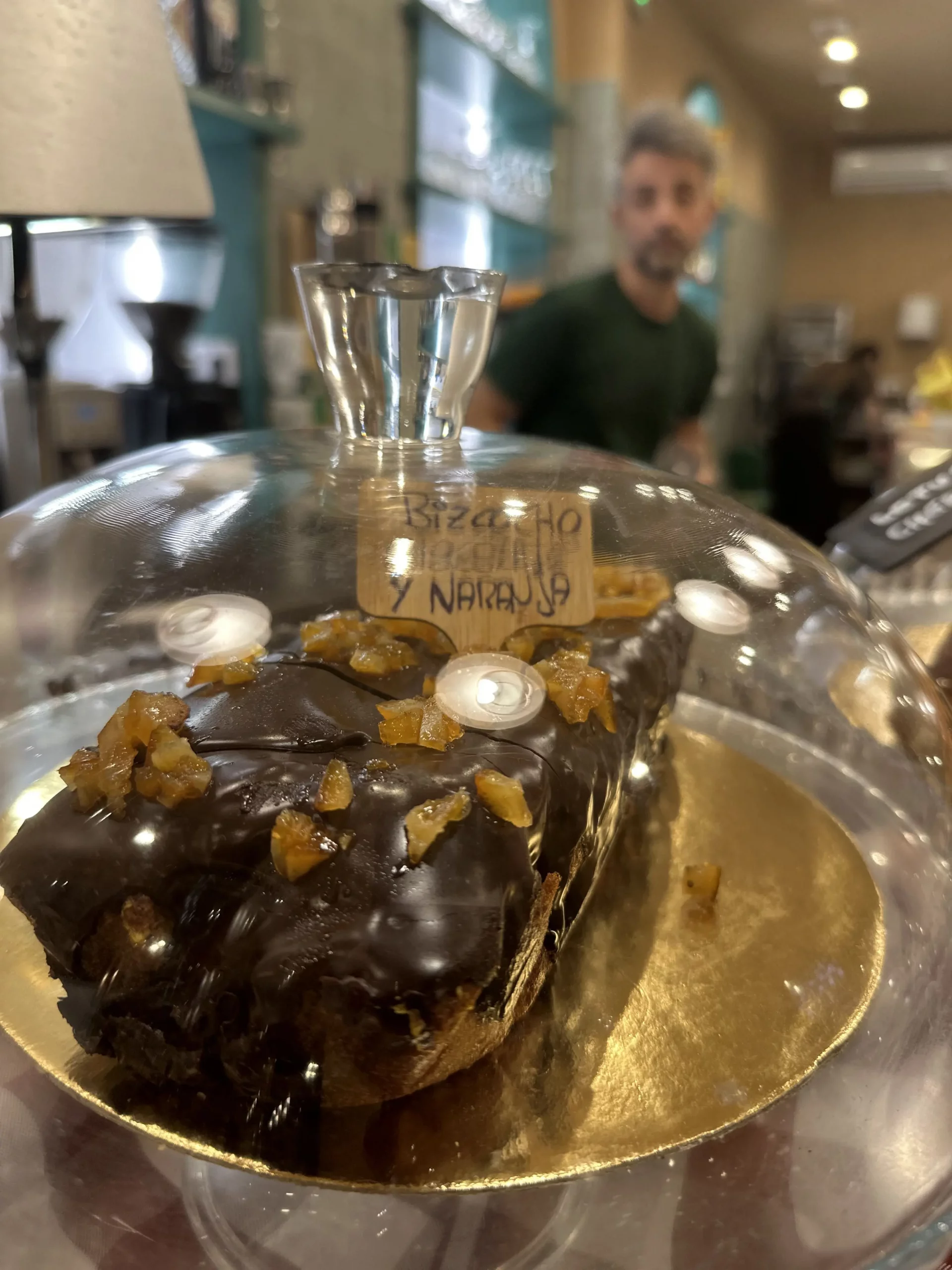 Bizcocho casero de naranja en Aromes Sant Andreu