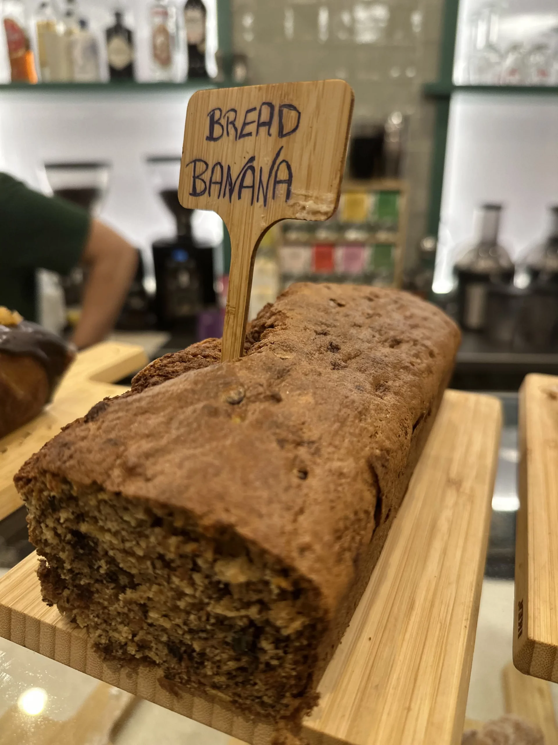 Banana bread casero en Aromes