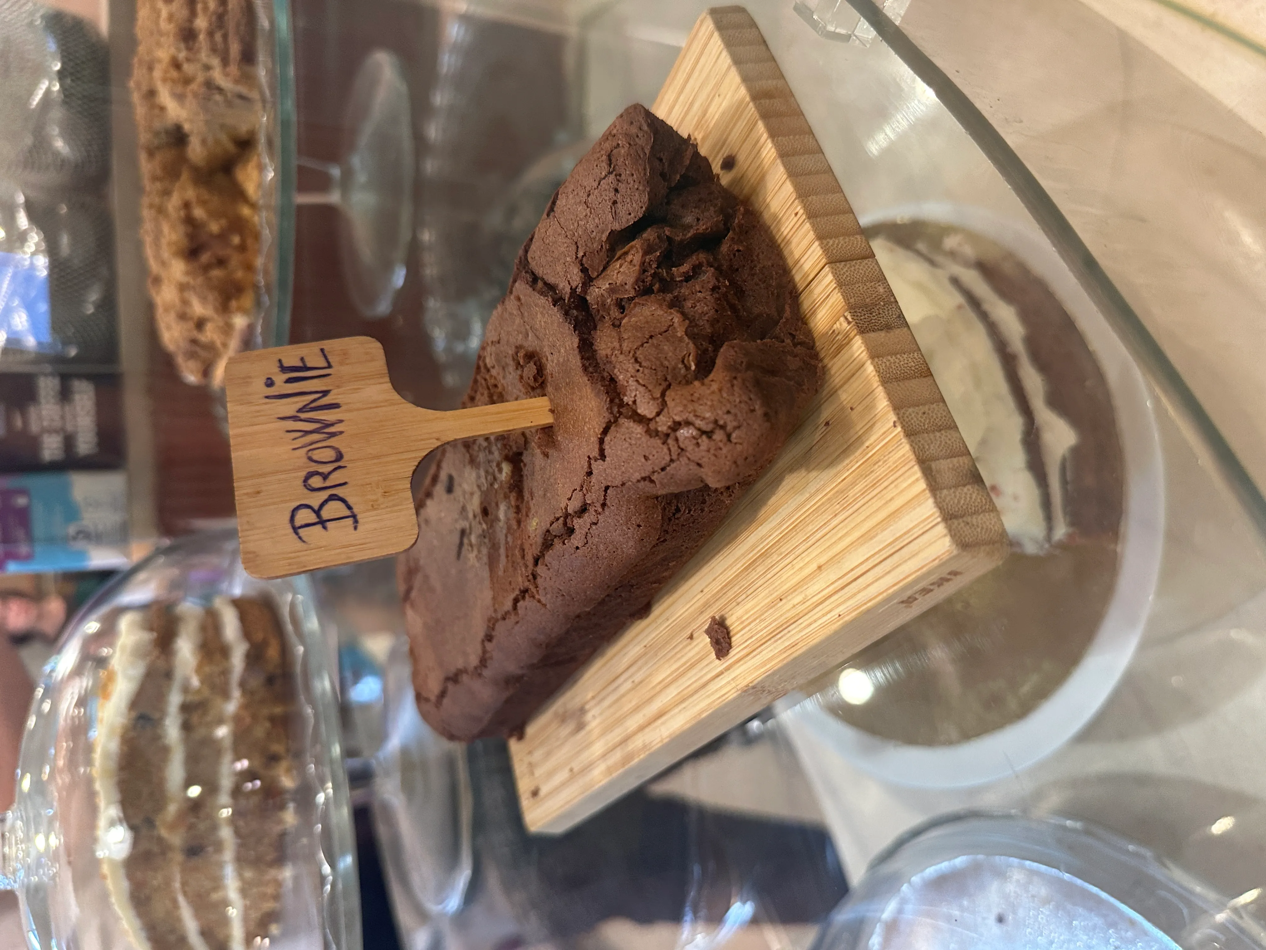 Brownie para llevar