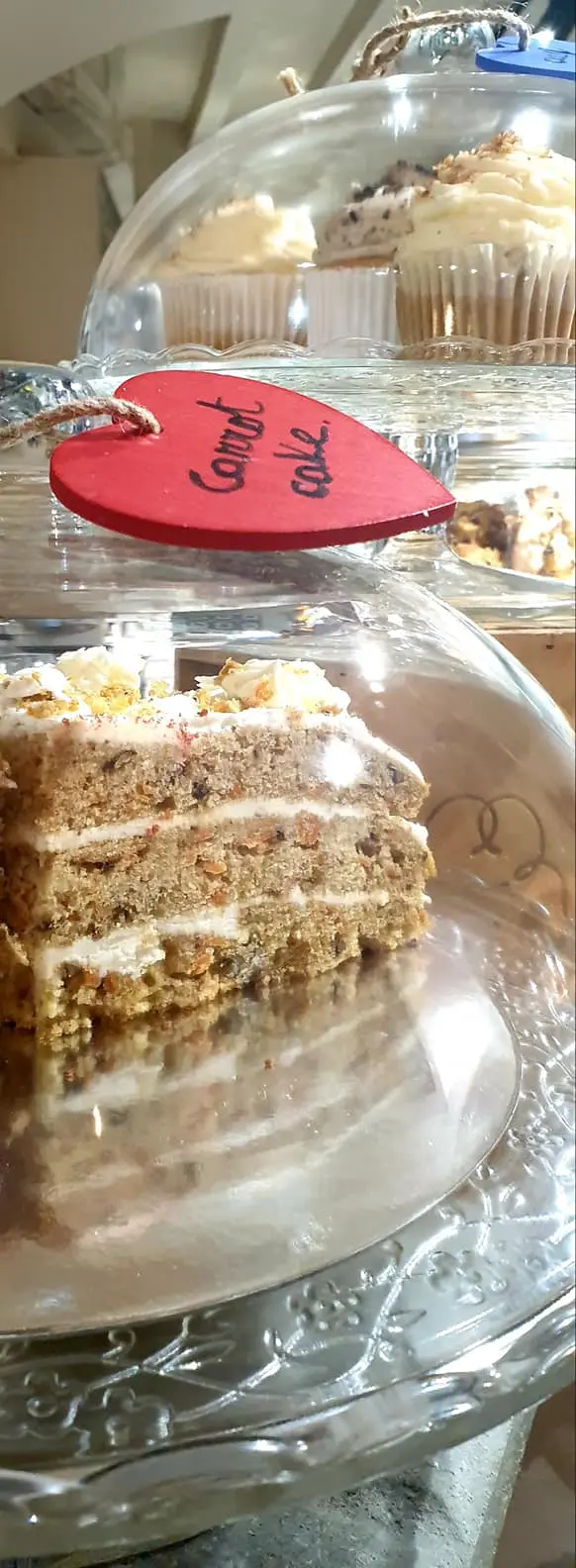 Carrot cake casero en Aromes