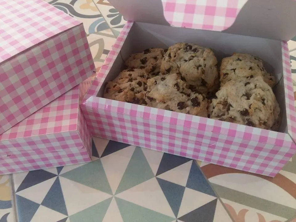 Cookies caseras takeaway en Aromes