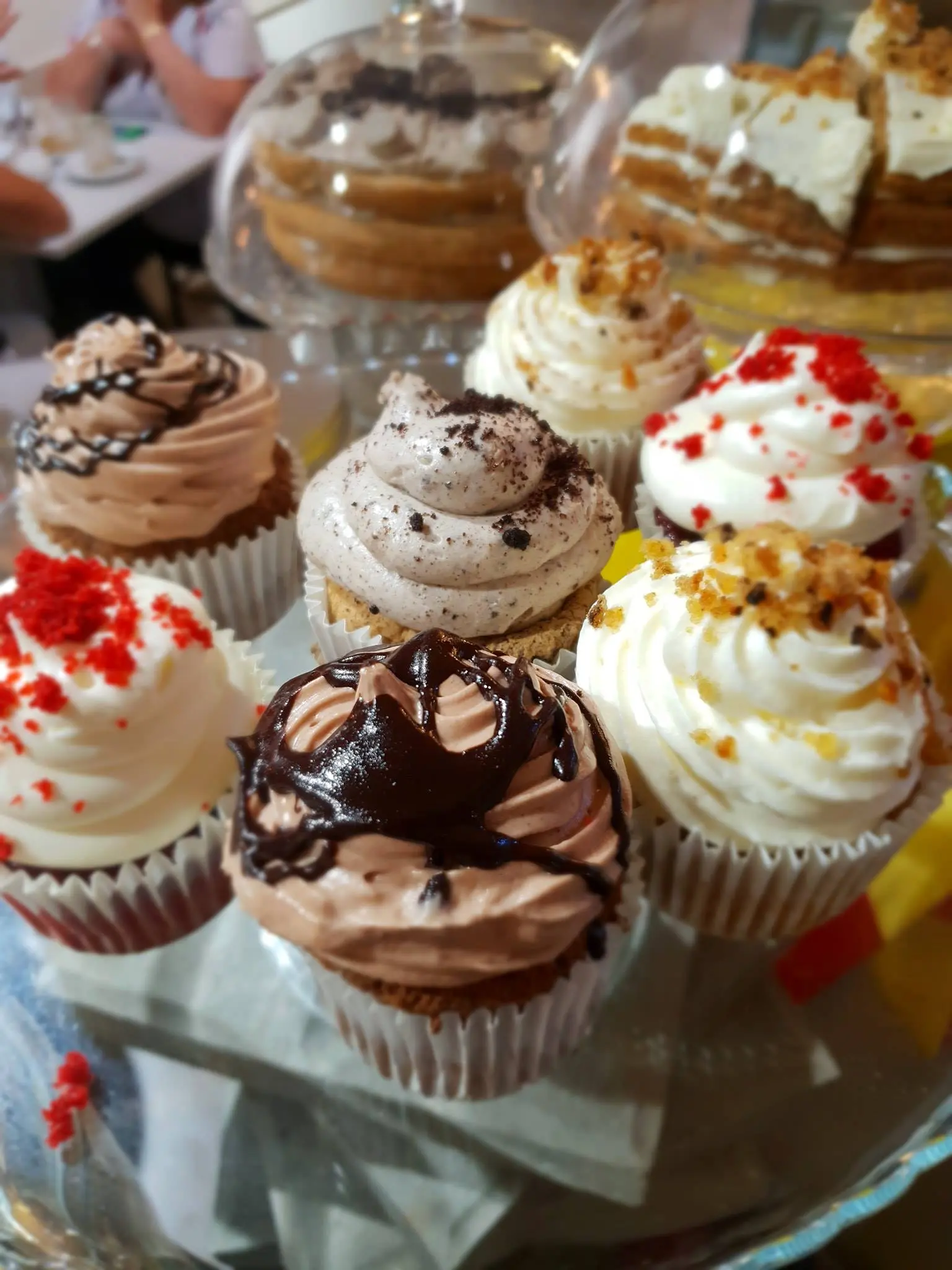Cupcakes caseros en Aromes Café Lounge Barcelona