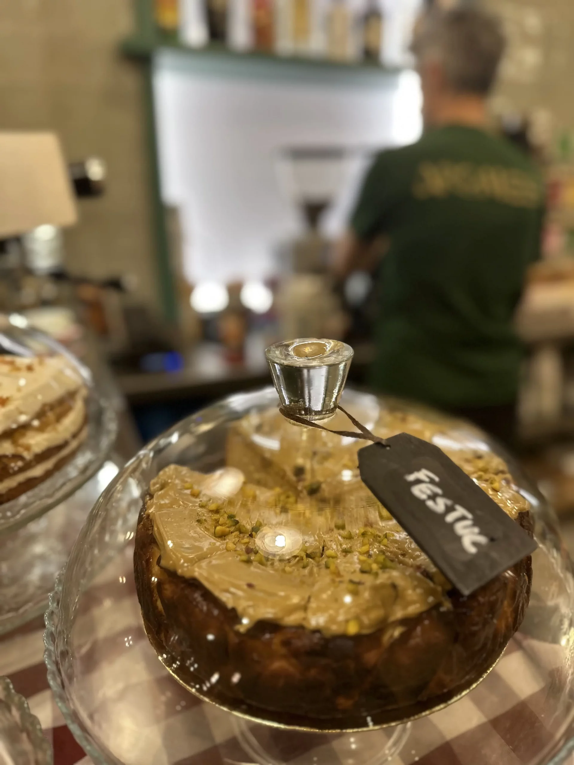 Tarta de pistacho casera