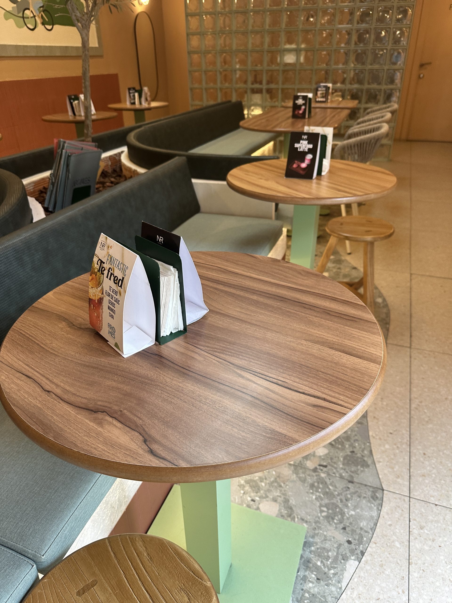Interior de Aromes Café Lounge en Sant Andreu